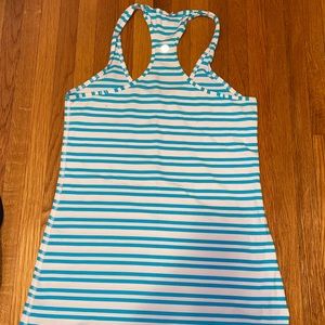 lululemon striped tank top